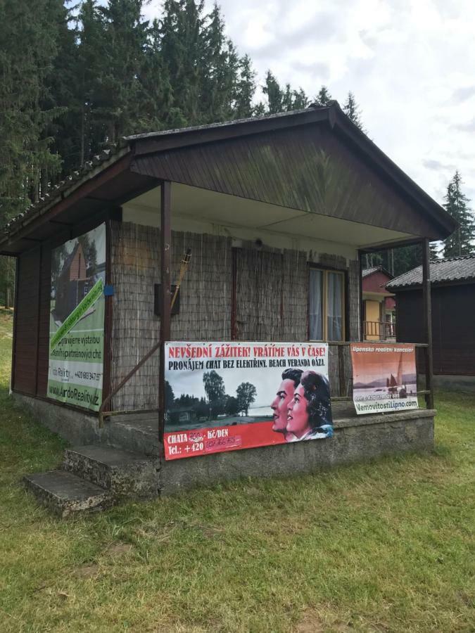 RETRO chaty u pláže Lipno Hotel Černá v Pošumaví Esterno foto